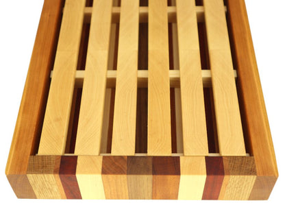 Panera gruesa de seis maderas  - panera exclusiva de madera - Praestawood