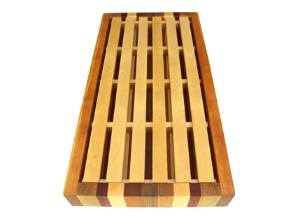 Panera gruesa de seis maderas  - panera exclusiva de madera - Praestawood