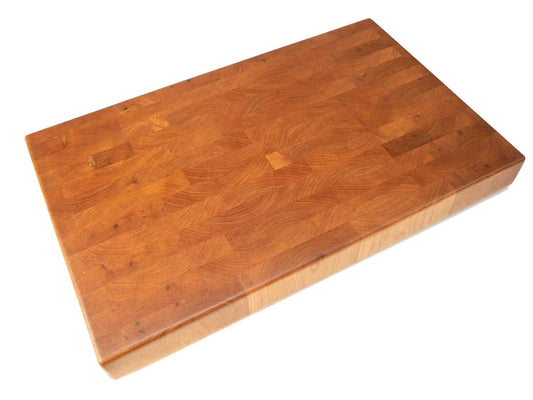 Tabla de cocina de cerezo - Tabla de cocina de cerezo en testas - Praestawood