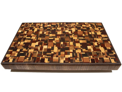 Tabla de cocina de cerezo, arce, nogal americano, roble americano, purple heart, padauk y wengue / PRAESTAWOOD