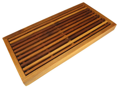 Walnut bread box