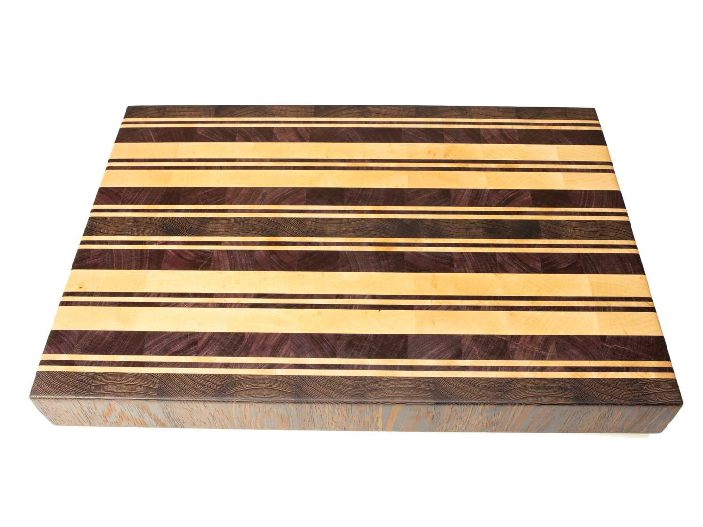 tabla de cocina de arce, purple heart y wengué - PRAESTAWOOD